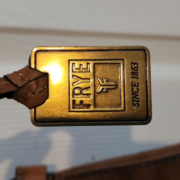 Frye Tan Leather Crossbody Bag - Picture 9 of 14